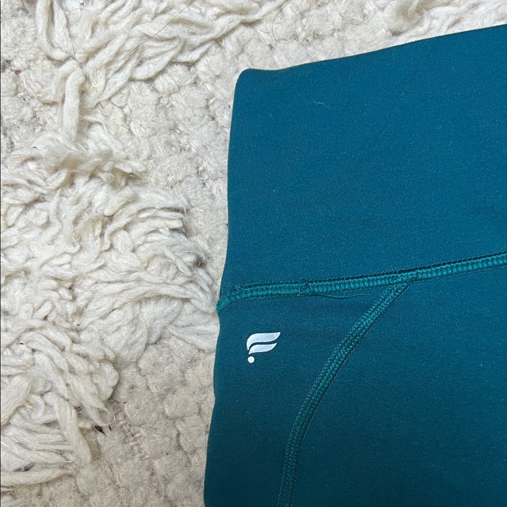 Fabletics Teal High-Rise Performance Leggings NWT - image 2